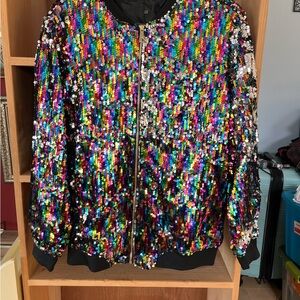 RESA Multicolor Sequin Jacket
